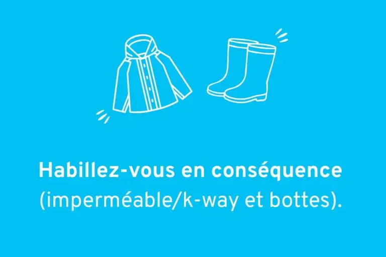 Conseils pluie - Bottes