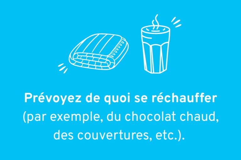 Conseils pluie - chaud