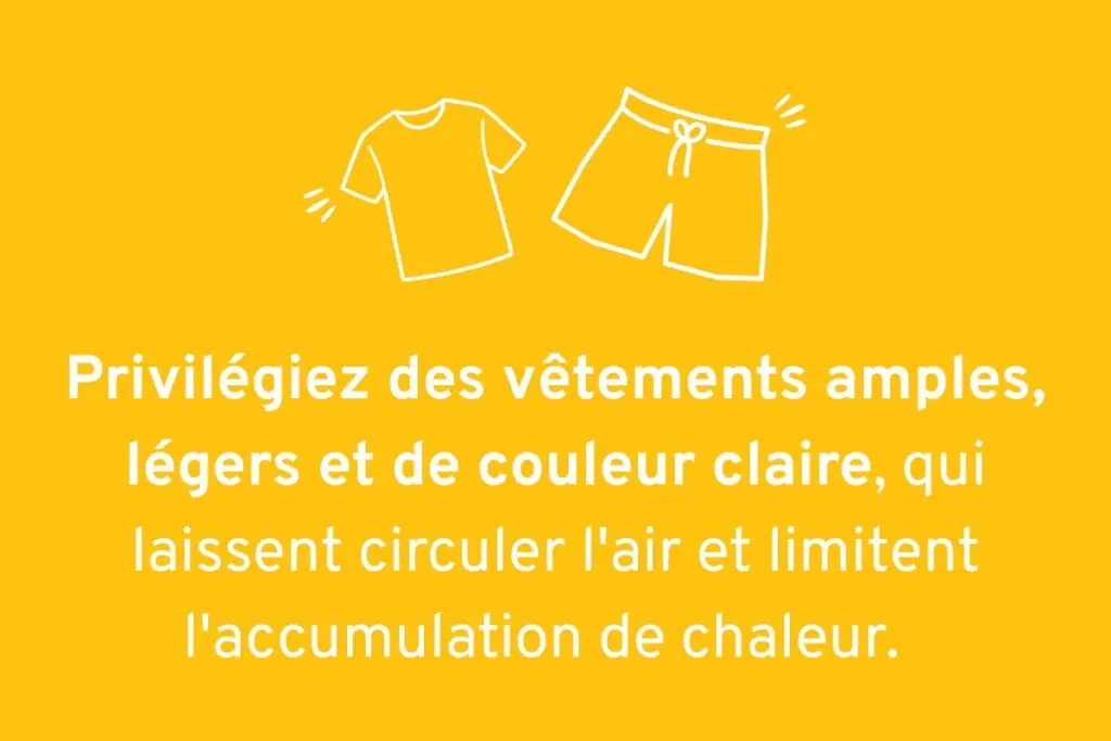 Vêtements légers
